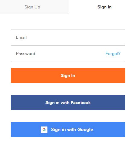 Sign In Via Google .